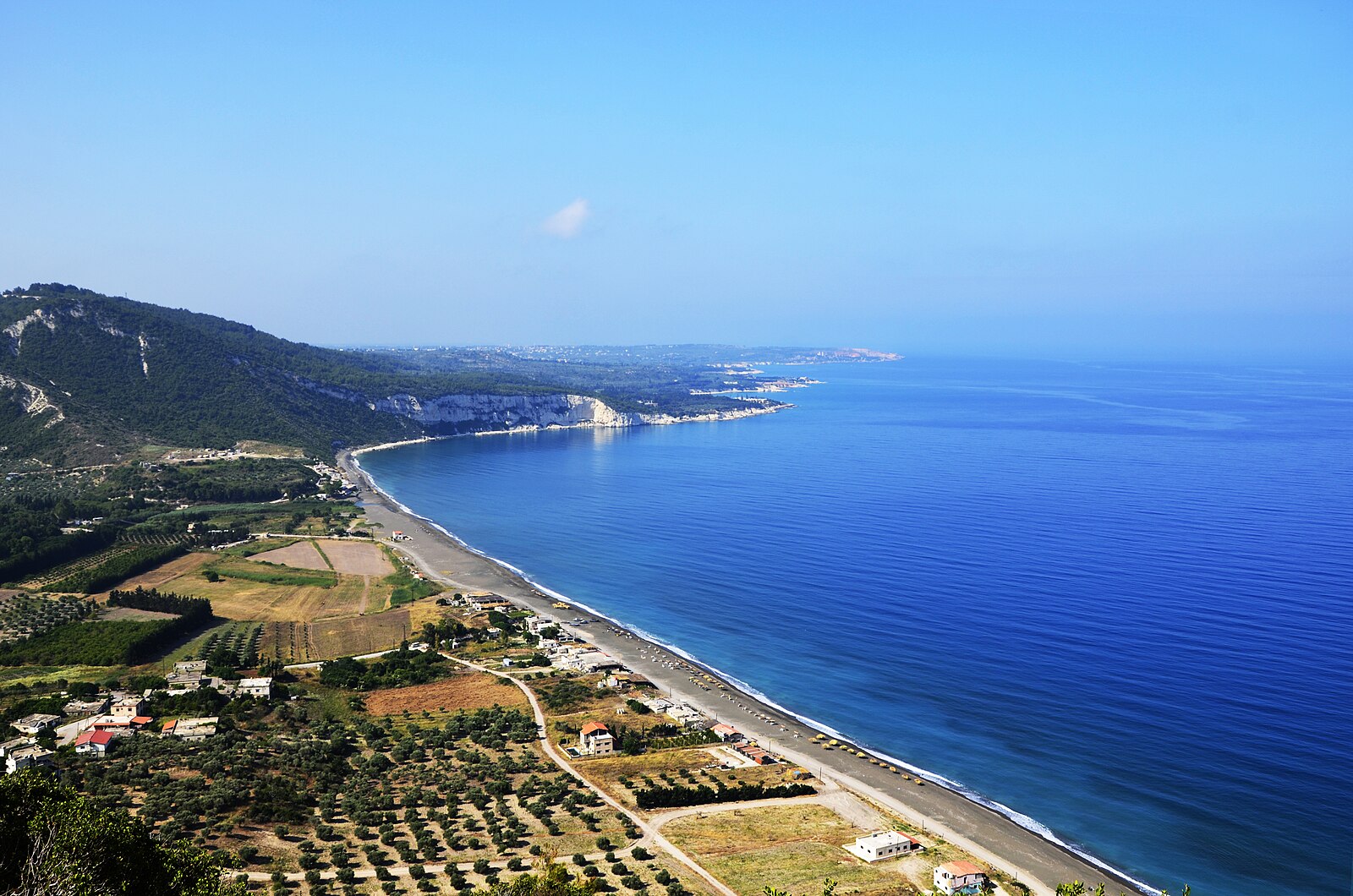Coastal village